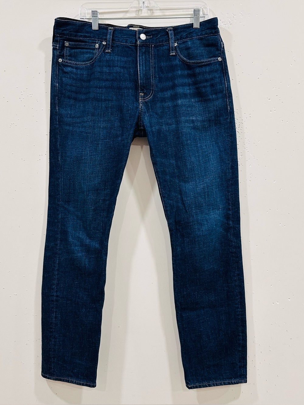 J.Crew 484 Slim Fit Mens Denim Jeans Blue Size 34x30 Made In Guatemala